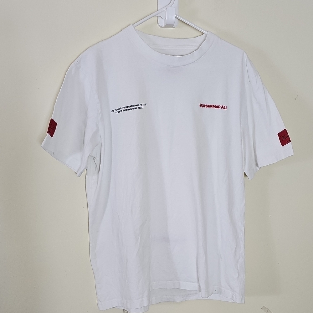 Muhammad Ali White Short Sleeve Tee